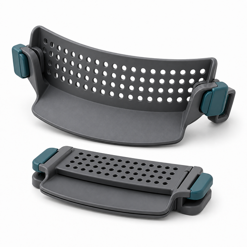 swedenchoice™ FlexTurn Clip-On Pan Strainer & Turner