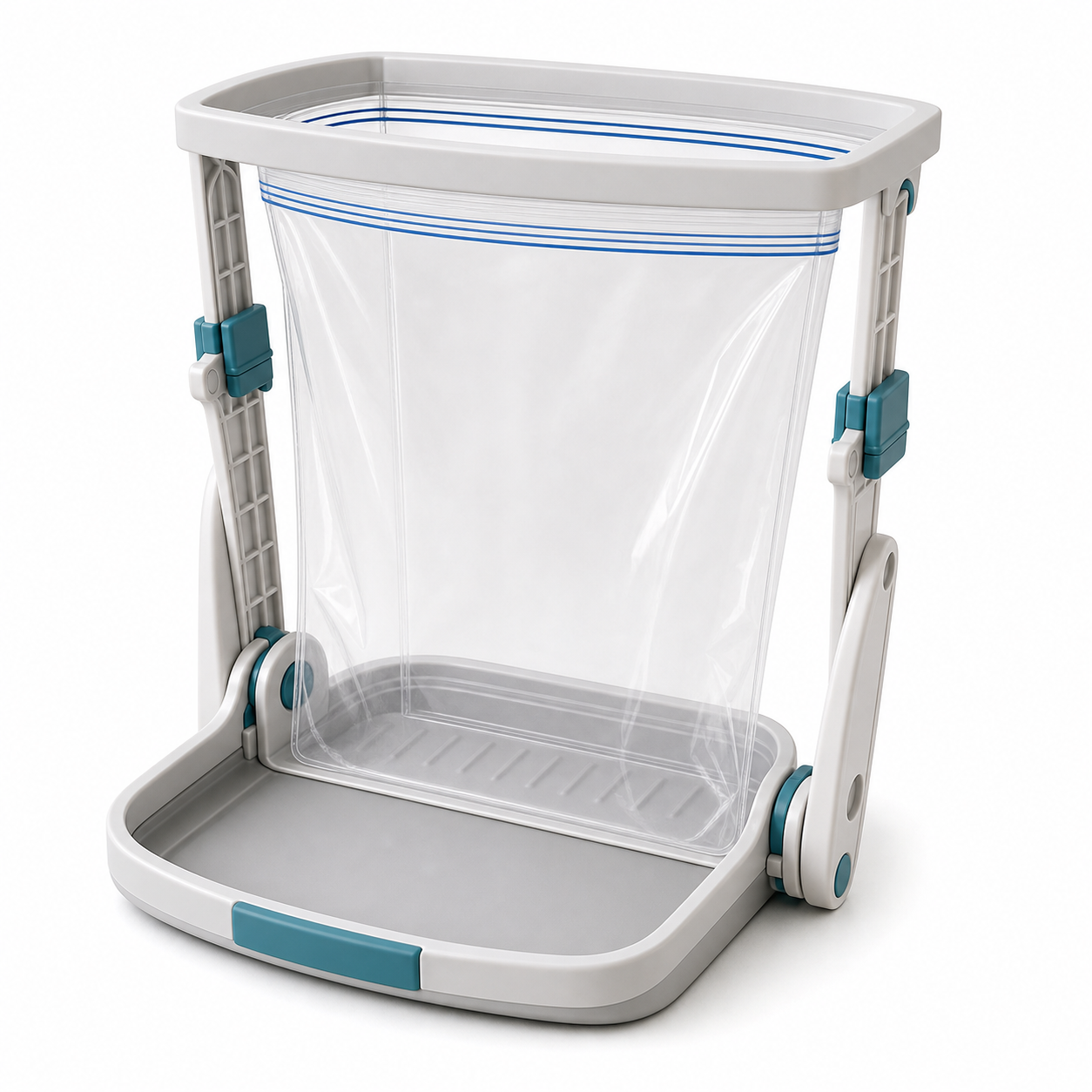 swedenchoice™ ZipDock Marinade & Freezer Bag Prep Station