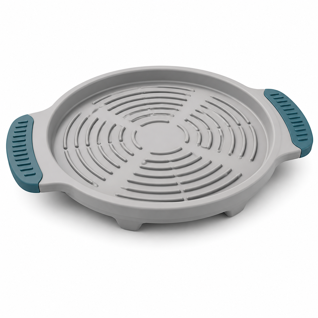 swedenchoice™ SteamEase Microwave Bowl Lifter & Vent Tray