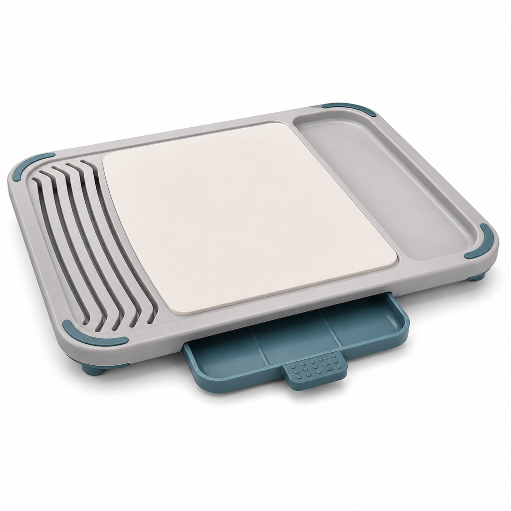 swedenchoice™ CrumbLock Bagel & Bread Prep Board